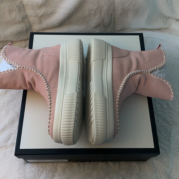 NWT J/SLIDES ELY Pink Suede Boot - Picture 8 of 12